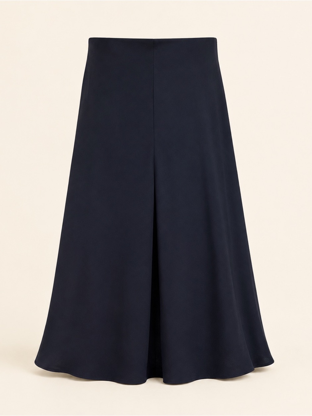 Babaton Navy Midi Skirt